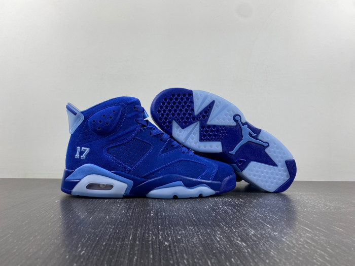 Air Jordan 6 UNC Tar Heels Six Championships PE