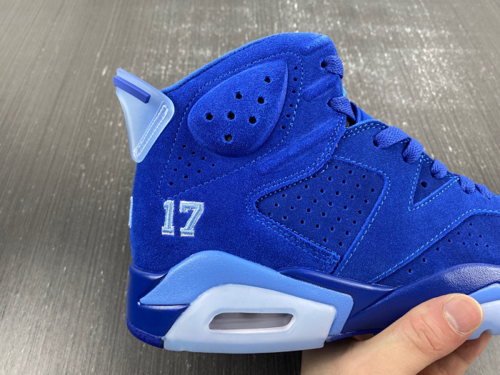Air Jordan 6 UNC Tar Heels Six Championships PE