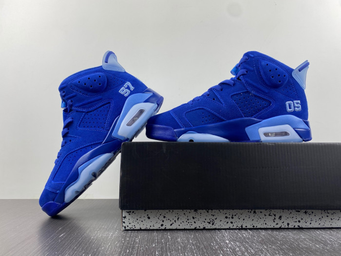 Air Jordan 6 UNC Tar Heels Six Championships PE