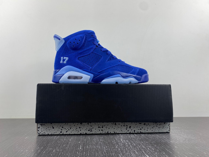 Air Jordan 6 UNC Tar Heels Six Championships PE