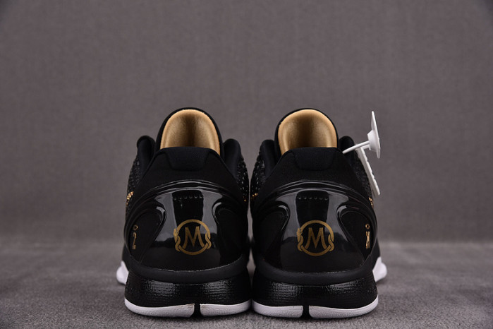 Nike Zoom Kobe 6 Black Del Sol Metallic Gold KB0824-127