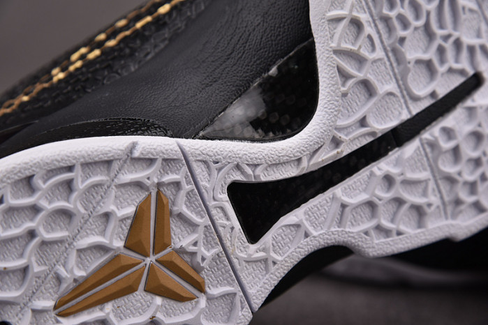Nike Zoom Kobe 6 Black Del Sol Metallic Gold KB0824-127