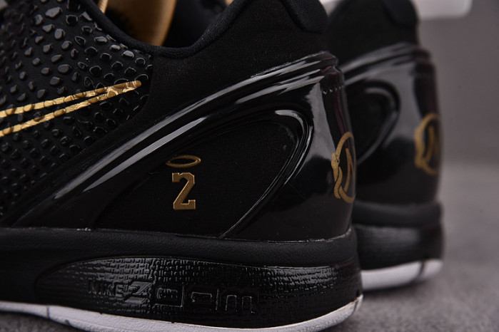 Nike Zoom Kobe 6 Black Del Sol Metallic Gold KB0824-127