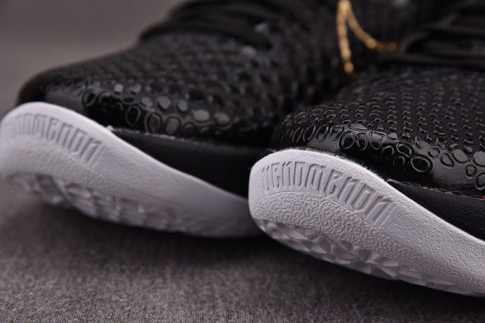 Nike Zoom Kobe 6 Black Del Sol Metallic Gold KB0824-127