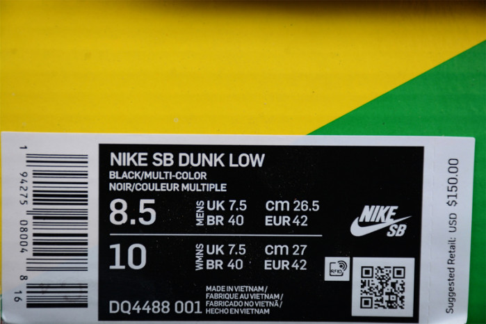Nike SB Dunk Low Neckface DQ4488-001