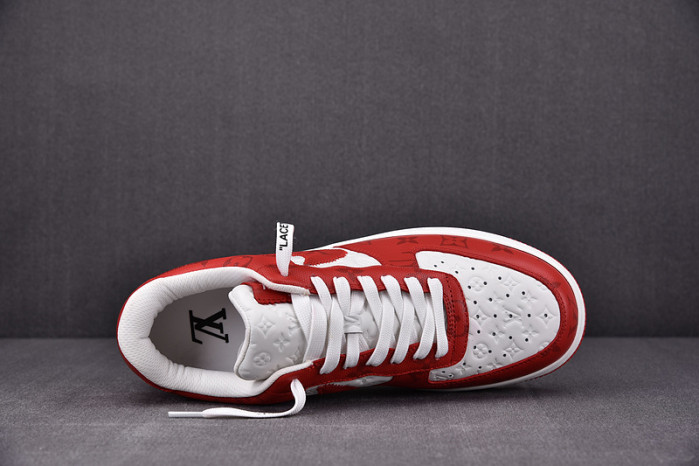 NIKE LOW AIR FORCE 1 X  red white