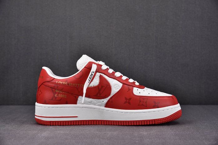 NIKE LOW AIR FORCE 1 X  red white