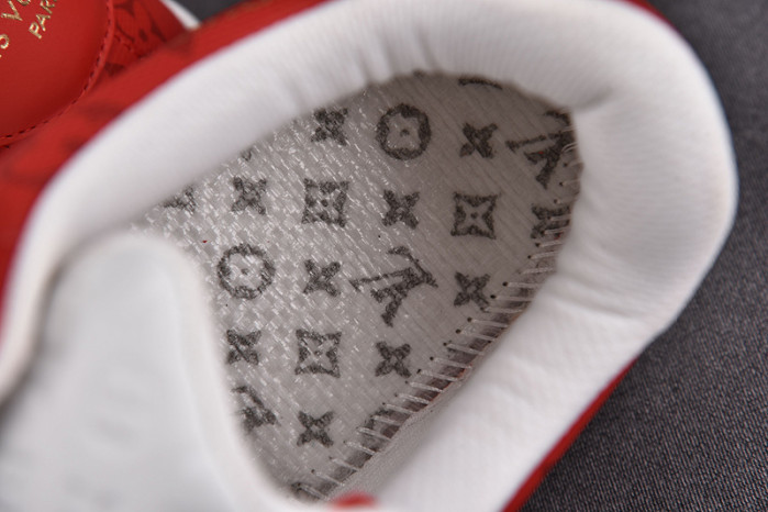 NIKE LOW AIR FORCE 1 X  red white