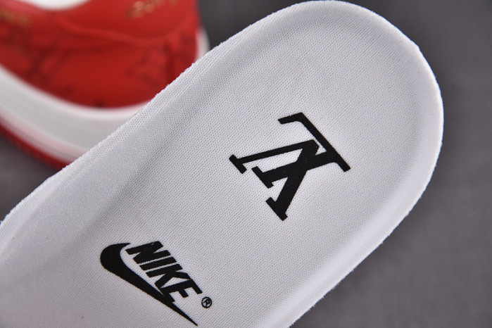 NIKE LOW AIR FORCE 1 X  red white