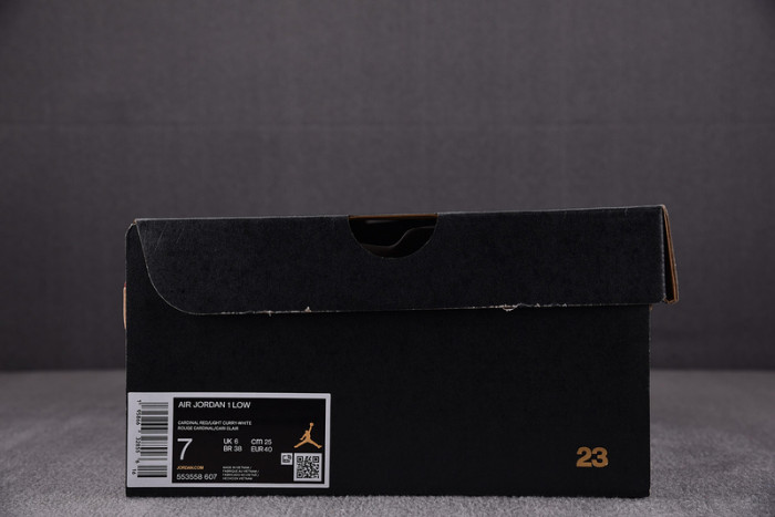 Air Jordan 1 Low Cardinal Red 553558-607