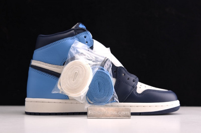 Air Jordan 1 Obsidian University Blue 555088-140
