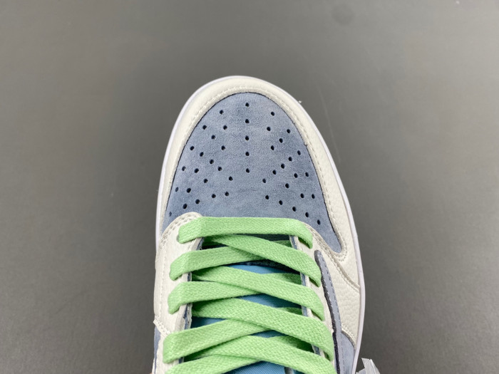 Travis Scott x Air Jordan 1 white grey DM7866-888