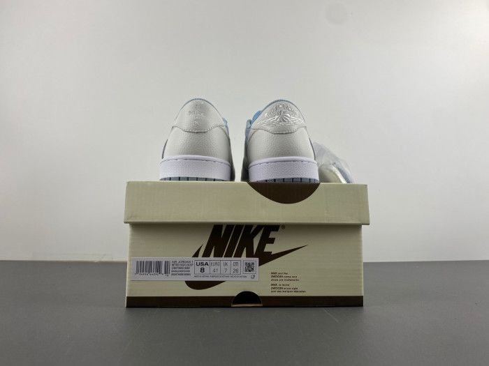 Travis Scott x Air Jordan 1 white grey DM7866-888