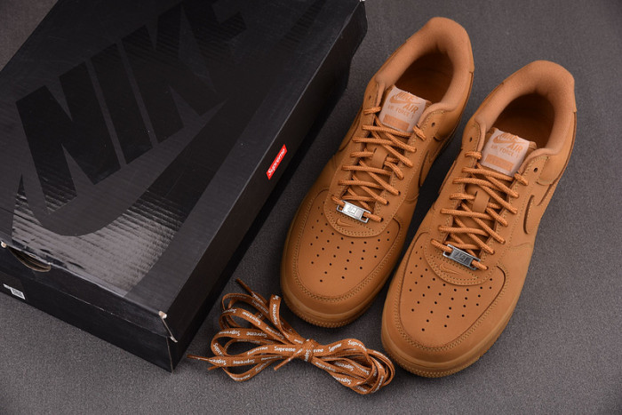 NIKE Supreme Air Force 1 Low “Flax” DN1555-200