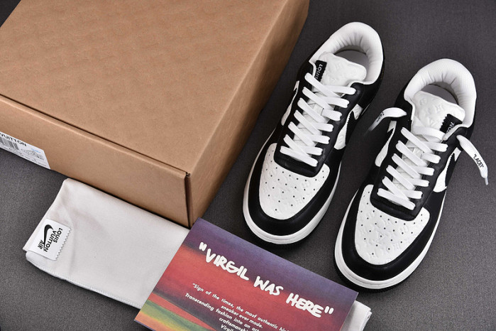 NIKE LOW AIR FORCE 1 X  black white