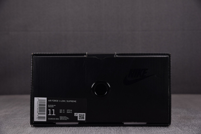 NIKE SUPRM NIKE AIR FORCE 1 LOW BLACK CU9225-001