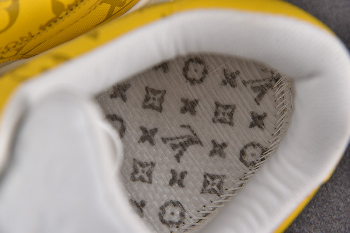 NIKE LOW AIR FORCE 1 X  yellow white