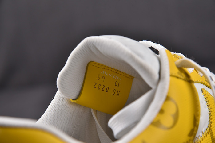 NIKE LOW AIR FORCE 1 X  yellow white