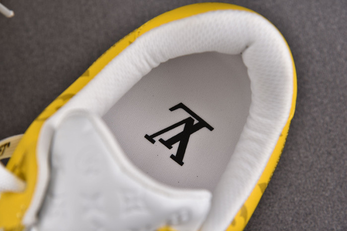 NIKE LOW AIR FORCE 1 X  yellow white