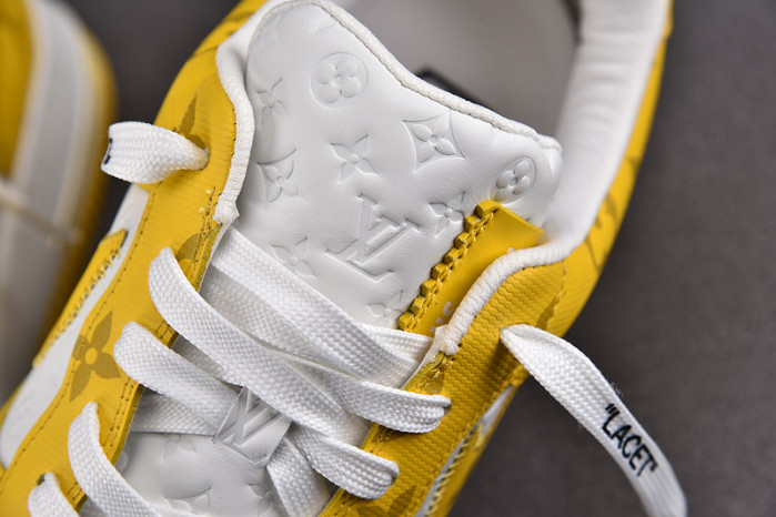 NIKE LOW AIR FORCE 1 X  yellow white