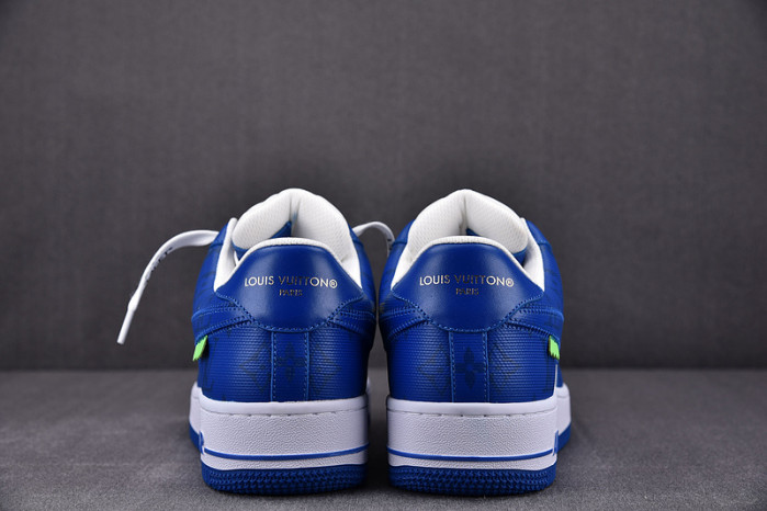 NIKE LOW AIR FORCE 1 X bule white