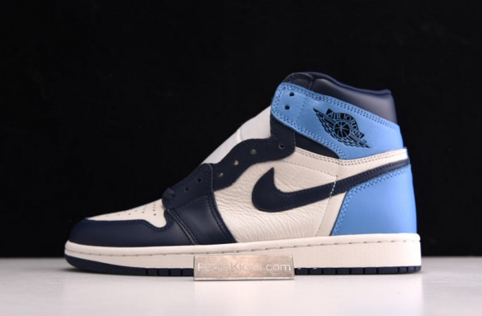 Air Jordan 1 Obsidian University Blue 555088-140