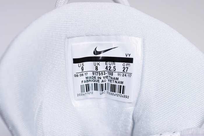 Nike Air More Uptempo White Chrome Blue Tint 917593-100