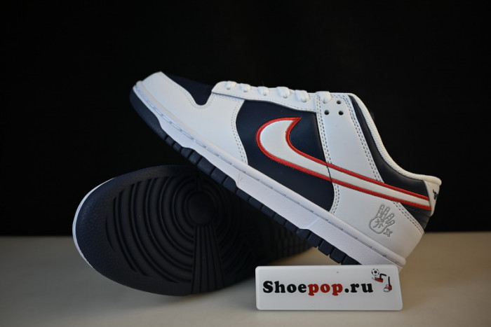 Nike Dunk Low Houston Comets Four-Peat DZ2780-100
