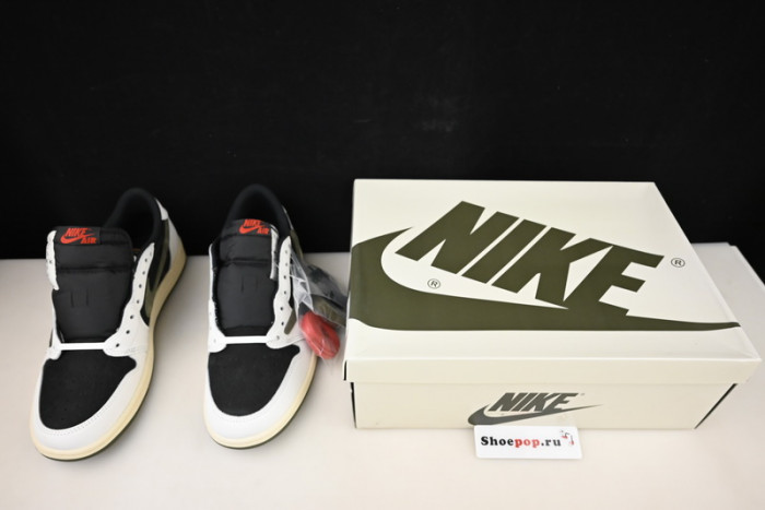 Travis Scott x Air Jordan 1 Low OG Olive DZ4137-106