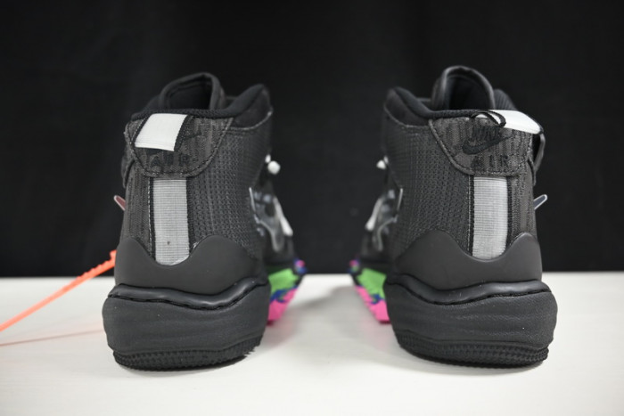 OFW x Nike Air Force 1 Mid Black  DO6290-001