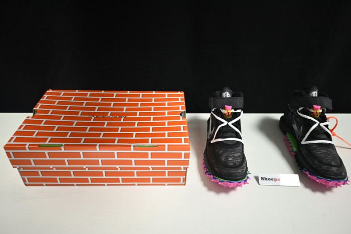 OFW x Nike Air Force 1 Mid Black  DO6290-001