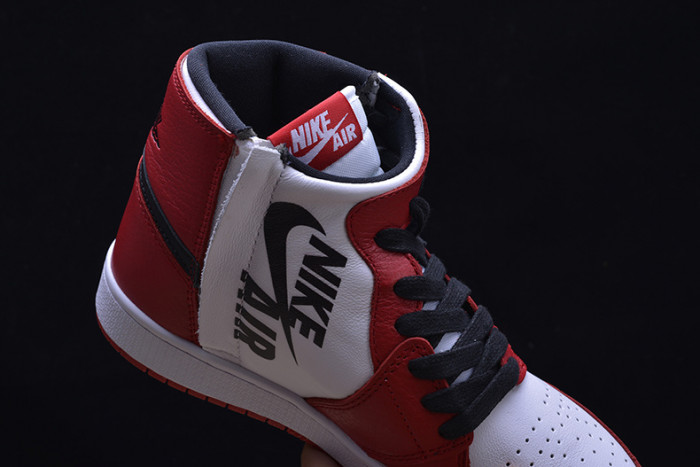 The Air Jordan 1 Rebel “Chicago” red AT4151-100