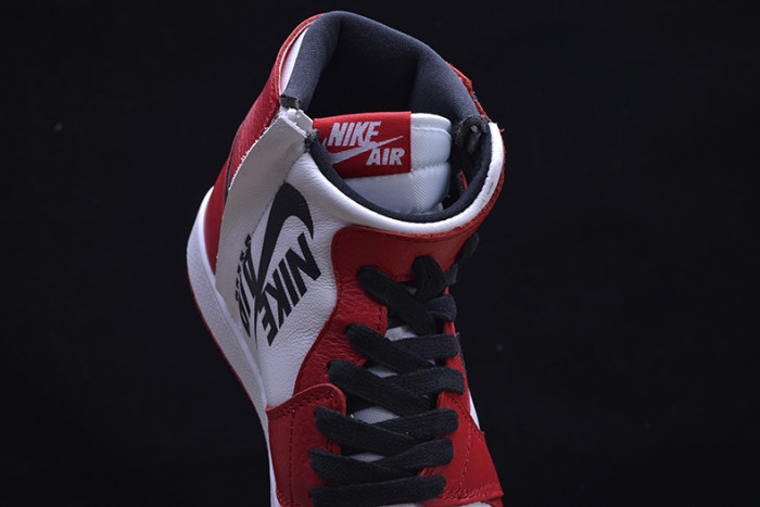 The Air Jordan 1 Rebel “Chicago” red AT4151-100