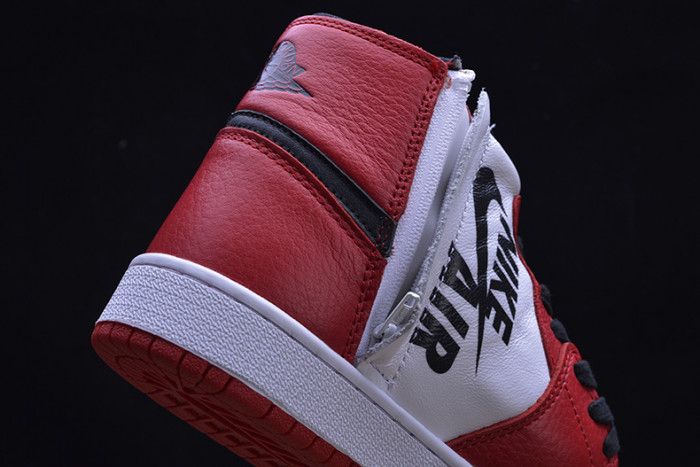The Air Jordan 1 Rebel “Chicago” red AT4151-100