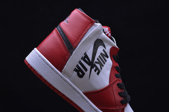 The Air Jordan 1 Rebel “Chicago” red AT4151-100