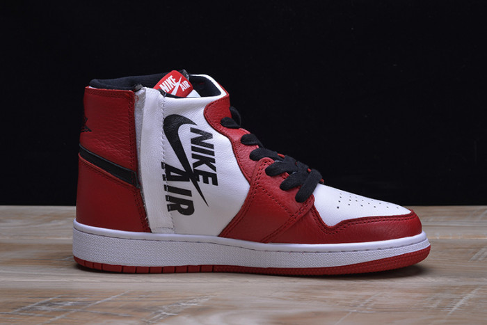 The Air Jordan 1 Rebel “Chicago” red AT4151-100