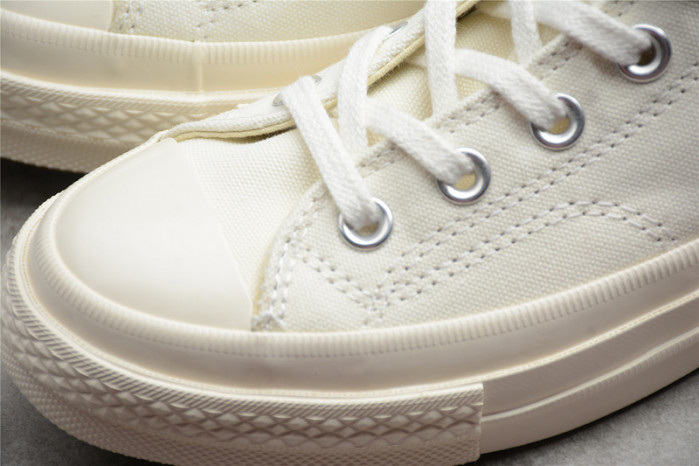 converse COMME DES GARÇONS X CHUCK white