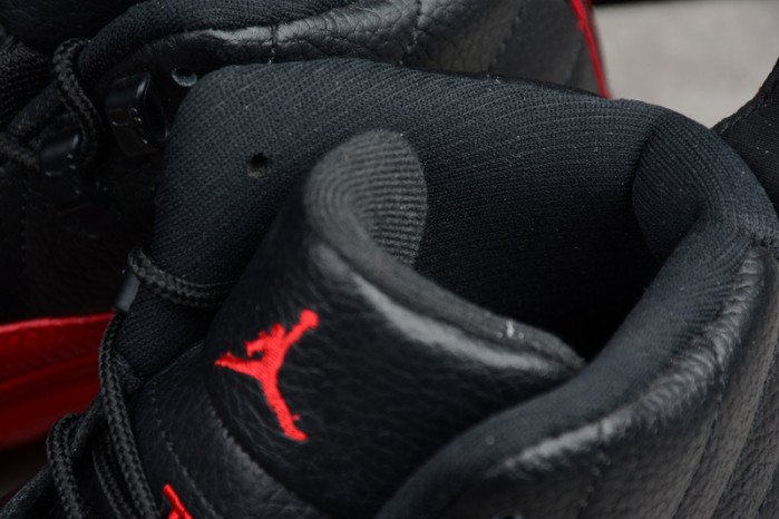 AIR JORDAN 12 “FLU GAME” Black/Varsity Red mens 130690-002