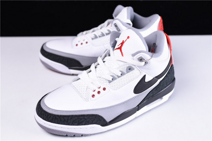 Air Jordan 3 Retro NRG Tinker Fire Red mens AQ3835-160