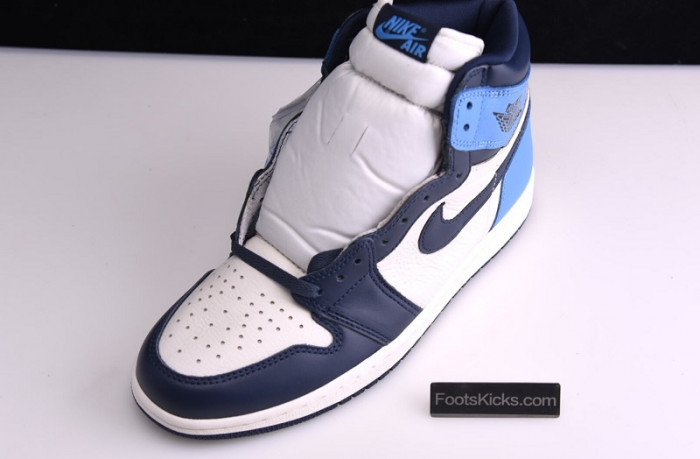 Air Jordan 1 Obsidian University Blue 555088-140