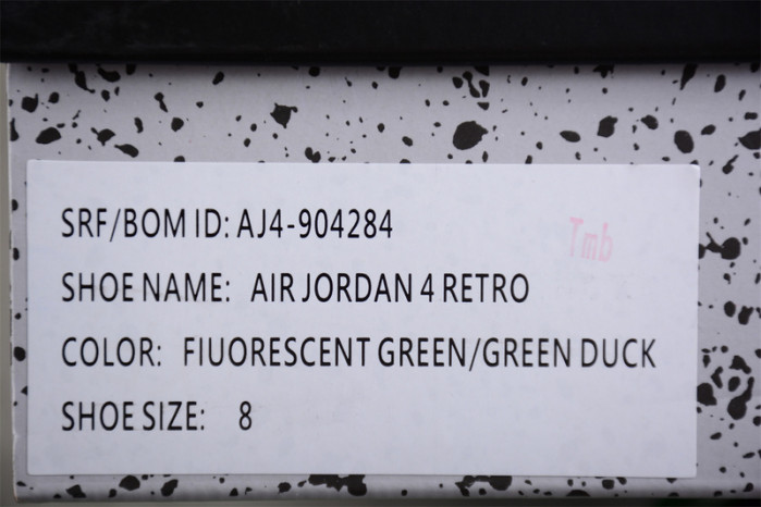 Air Jordan 4 PE green AJ4-904284