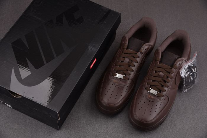 Nike Air Force 1 Low Supreme Baroque Brown CU9225-200