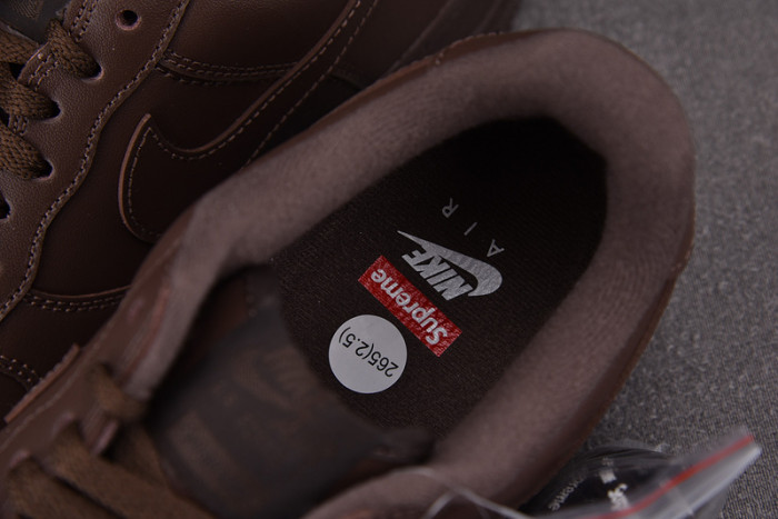 Nike Air Force 1 Low Supreme Baroque Brown CU9225-200
