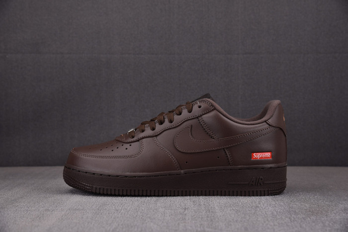 Nike Air Force 1 Low Supreme Baroque Brown CU9225-200