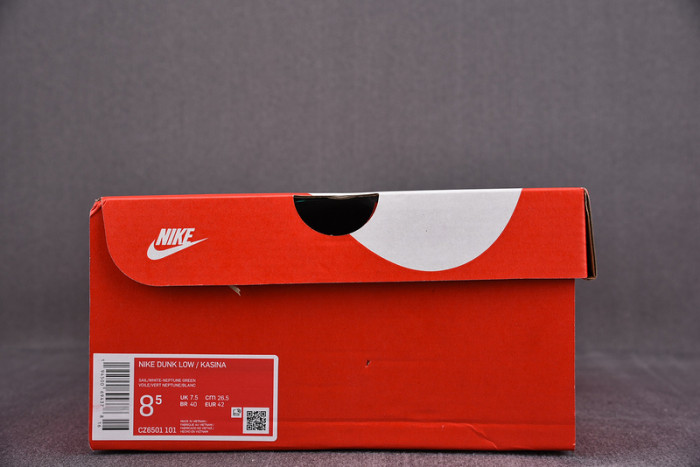 Nike Dunk Low Kasina Neptune Green  CZ6501-101