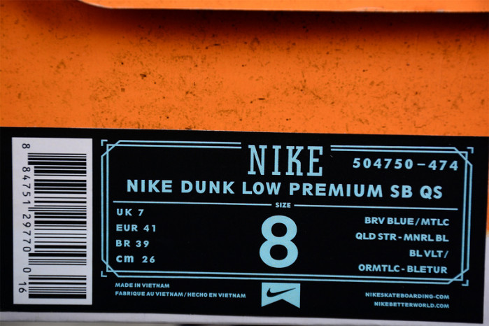Nike SB Dunk Low MIA Skate Shop 504750-474