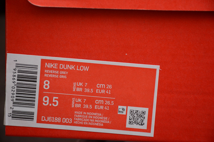 Nike Dunk Low Retro White Grey DJ6188-003