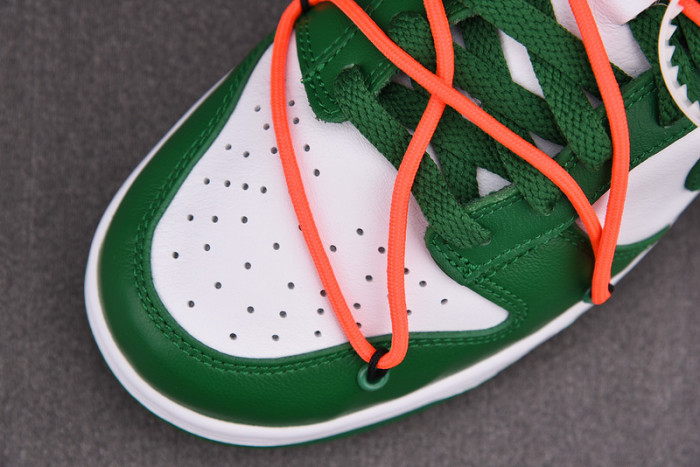 OFW x Nike Dunk Low  green white CT0856-100
