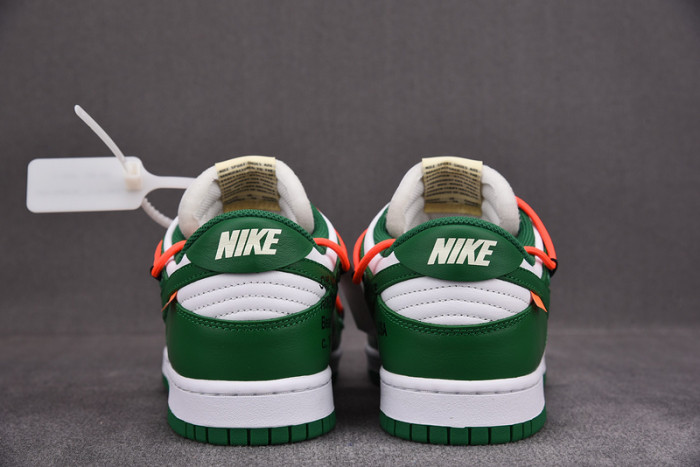 OFW x Nike Dunk Low  green white CT0856-100