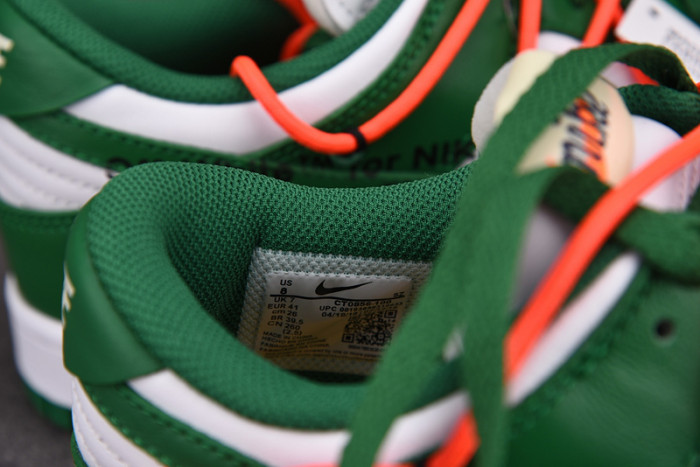 OFW x Nike Dunk Low  green white CT0856-100